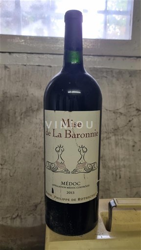 Bordeaux Médoc Baron Philippe de Rothschild Mise de La Baronnerie 2014