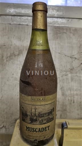 Loiredalen Muscadet Nicolas Icke årgångsbetecknad