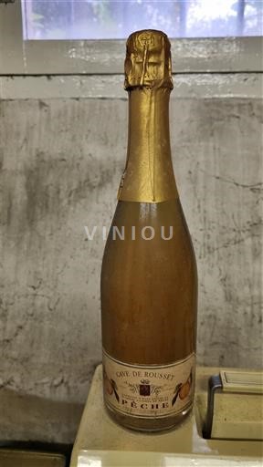 Mousserende wijnen Blanc doux Pêche Cave de Rousset Non millésimé Frankrijk Provence Vin de France