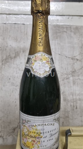 Champagne Sâm-panh Jean-Noël Haton spéciale Delphine et James 1996