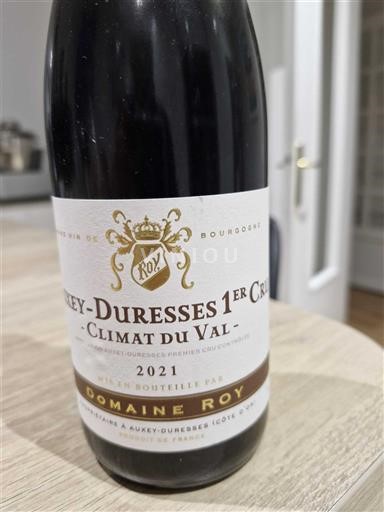 Borgoña Auxey-duresses Premier Cru Domaine Roy Climat du Val 2021