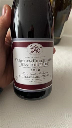 Burgundsko Beaune Premier Cru Guillemard-Clerc Clos des Couchererias 2022