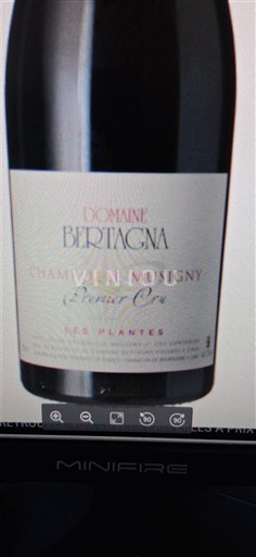 Bourgogne Chambolle-Musigny Premier Cru Domaine Bertagna Les Plantes 2022