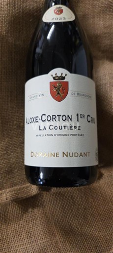 Bourgogne Aloxe-Corton Premier Cru Domaine Nudant La Coutière 2023