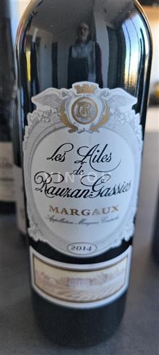 Bordeaux Margaux Rauzan-Gassies Les Ailes de Rauzan-Gassies 2014