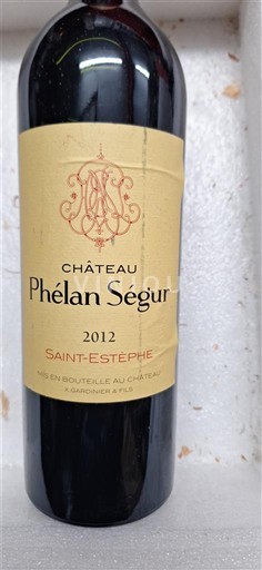 Bordeaux Saint-Estèphe Château Phélan ségur 2012