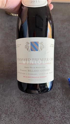 Borgoña Pommard Premier Cru Domaine Billard-Gonnet 2015