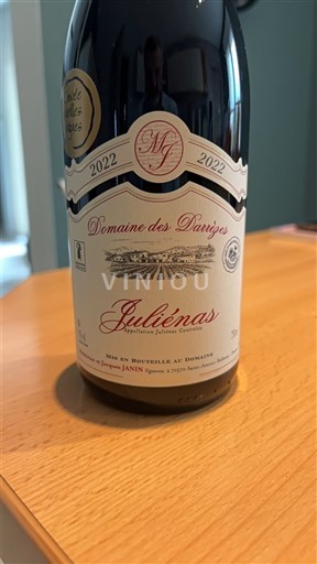 Beaujolais Juliénas Domaine Des Darrrèzes Vieilles Vignes 2022