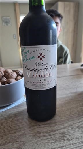 Bordeaux Pomerol Château L'Ermitage de Bel-Air 2016