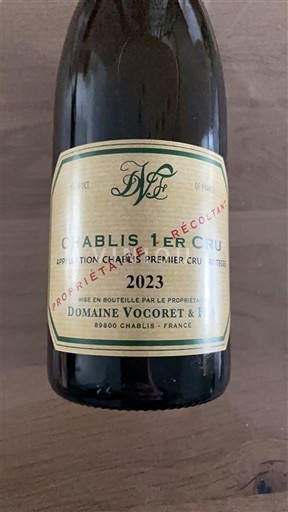 Burgundia Chablis Premier Cru Vocoret & Fils 2023