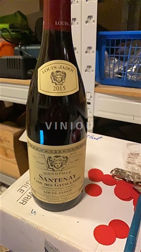 Burgundy Santenay Louis Jadot Clos des Gatsulards Monopole 2015