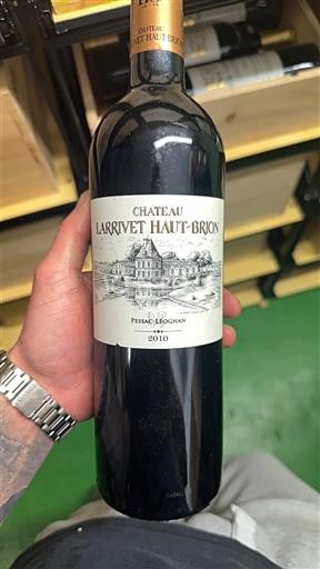 Burdeos Pessac-Léognan Château Larrivet Haut-Brion 2010