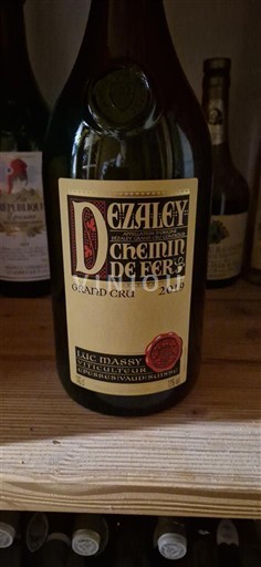 Valais Dôle Grand Cru Luc Massy Chemin de Fer 2019