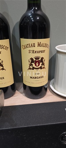 Bordeaux Margaux Grand Cru Château Malescot St. Exupéry 2020