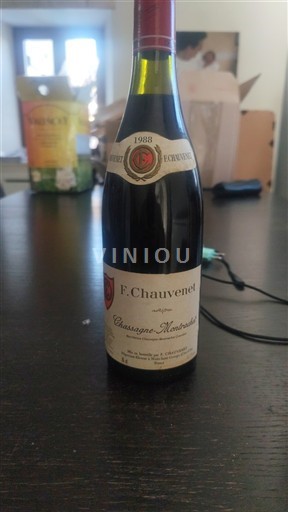 Burgundsko Chassagne-montrachet F. Chauvenet 1988