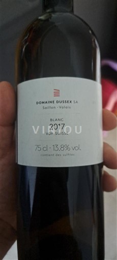 Valais Unspecified Domaine Dussex 2017