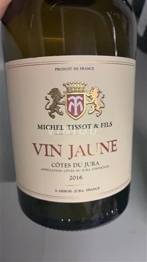 Wijnen Blanc sec Michel Tissot & Fils 2016 Frankrijk Jura Côtes du Jura AOC