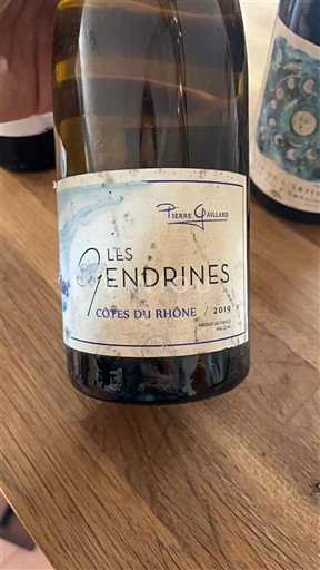 Rhône-dalen Côtes-du-Rhône Pierre Gaillard Les Gendrines 2019