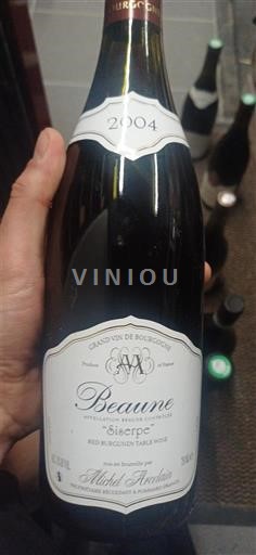 Burgundy Beaune Domaine Michel Arcelain Siserpe 2004