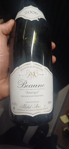 Burgundy Beaune Domaine Michel Arcelain Siserpe 2006