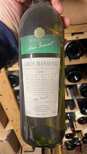 Sydvestfrankrig Côtes de Gascogne Alain Brumont La Gascogne 2001