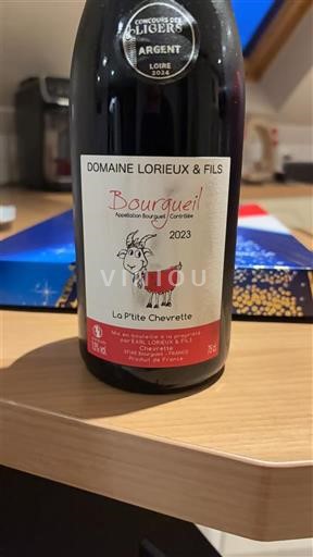 Thung lũng sông Loire Bourgueil Domaine Lorieux & Fils La P'tite Chevrette 2023