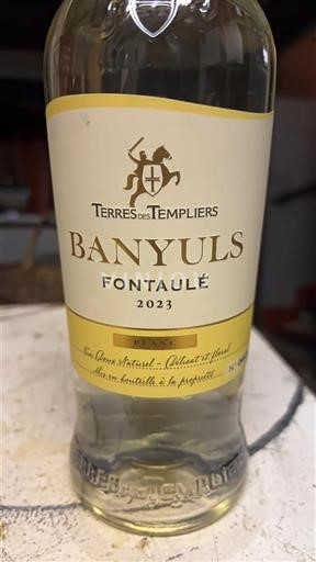 Roussillon Banyuls Terres des Templiers Fontaulé 2023