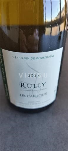 Bourgogne Rully Domaine Dureuil-Janthial Les Cailloux 2022