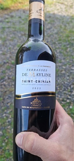 Languedoc Saint-Chinian Cave de Roquebrun Terrasses de Mayline 2022