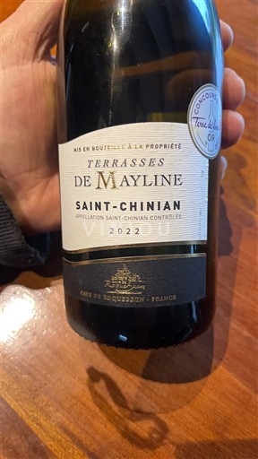 Languedoc Saint-Chinian Cave de Roquebrun Terrasses de Mayline 2022