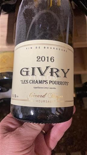 Borgonha Givry Gérard Boyer Les Champs Pourrots 2016
