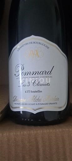 Burgundy Pommard Domaine Michel Arcelain Les 3 Climats 2022