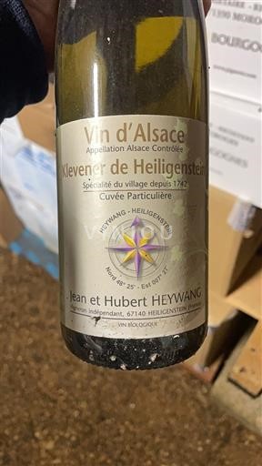 Alsace Unspecified Jean et Hubert Heywang Particulière 2016