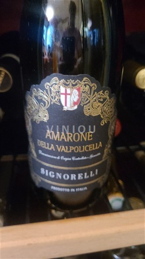 Wijnen Rouge sec Signorelli 2018 Italië Veneto Amarone della Valpolicella DOCG