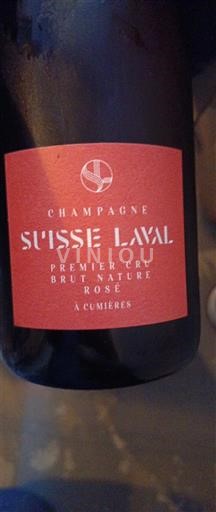 Champagne Premier Cru Suisse Laval Premier Cru Brut Nature Rosé 2022