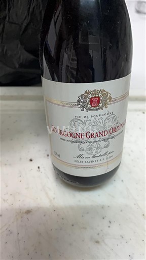 Bourgogne Ikke specificeret Félix Ravinet & Fils Ikke årgangsbestemt