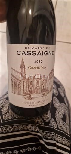 Südwestfrankreich Côtes de Gascogne Domaine Cassaigne Grand Vin 2020
