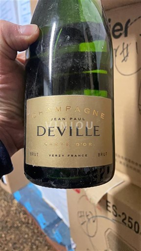 Šampanja Šampanjec Jean Paul Deville Carte d'Or Neleten.