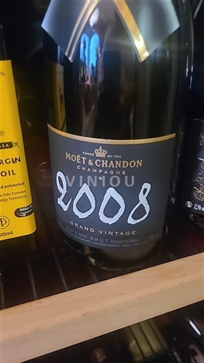 Šampanja Šampanjec Moët & Chandon Grand Vintage 2008