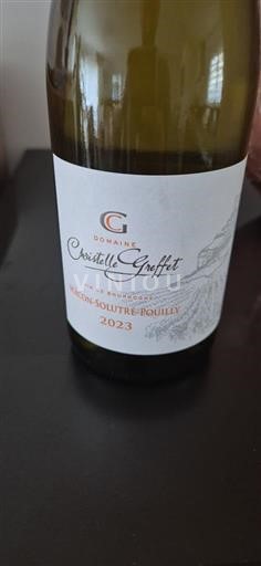 Burgundi Mâcon ja Mâcon-kylät Domaine Christelle Guéffet 2023