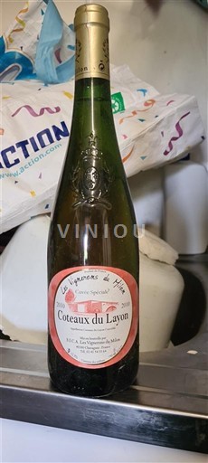 Valle del Loira Coteaux-du-Layon S.I.C.A. Les vignerons du Milon Spéciale 2010