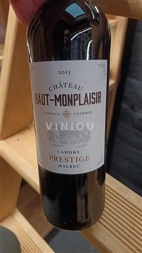 Jugozahod Cahors Château Haut-Monplaisir Prestige 2015