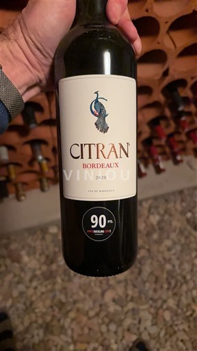 Bordéus Haut-Médoc Citran 2020