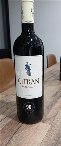 Bordeaux Haut-Médoc Citran 2020