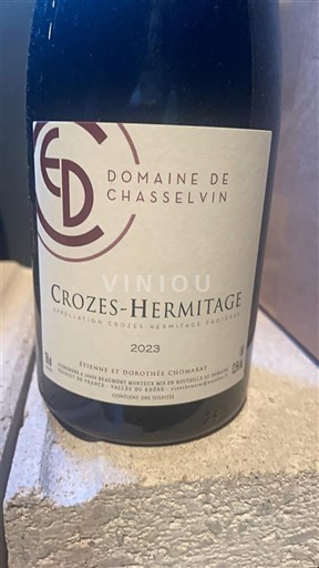 Thung lũng Rhône Crozes-hermitage Domaine Chasselvin 2023
