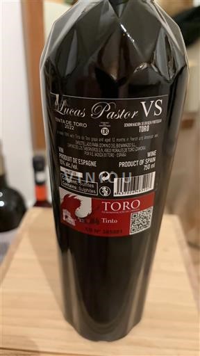 Castile and León Toro Lucas Pastor VS 2022