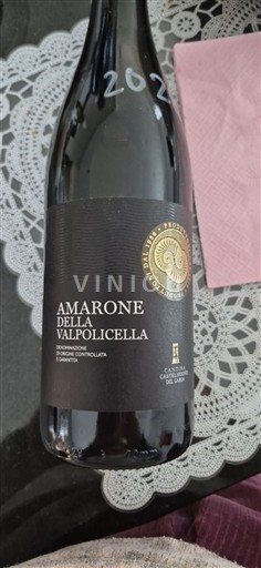 Wijnen Rouge sec Cantina di Castelnuovo del Garda 2020 Italië Veneto Amarone della Valpolicella DOCG
