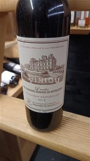 Bordeaux Puisseguin-saint-émilion Château Des Laurets Ventôse 2018