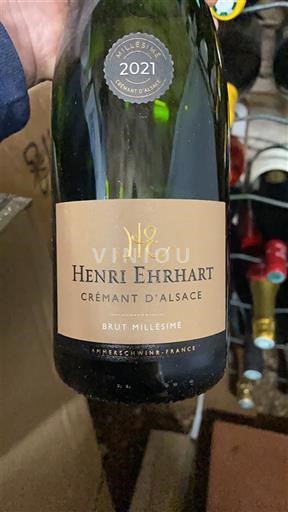 Alsace Alsace-kuohuviini Henri Ehrhart Brut Millésimé 2021