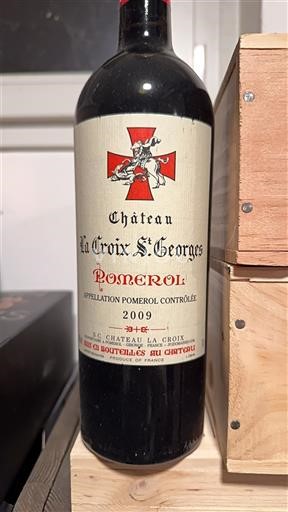Bordeaux Pomerol Château La Croix St. Georges 2009